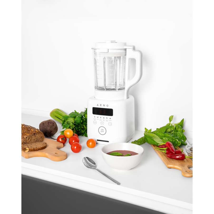 AENO Table Blender-Soupmaker TB2: 800W, 35000 rpm, boiling mode, high borosilicate glass cup, 1.75L, 6 automatic programs, preset time, LED-display [5]