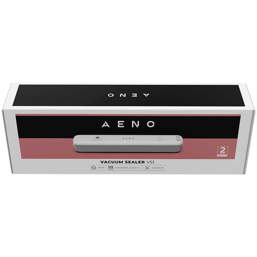 AENO Vacuum sealer VS1: 85W, 65kPa, 2 modes: Vac+Seal, Seal, Compact size, Max Pocket Width 30 cm [6]