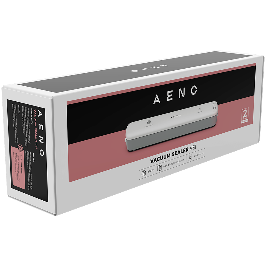 AENO Vacuum sealer VS1: 85W, 65kPa, 2 modes: Vac+Seal, Seal, Compact size, Max Pocket Width 30 cm [8]