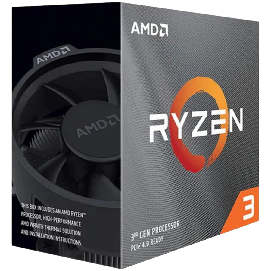 AMD CPU Desktop Ryzen 3 4/8T 5300G (4.2GHz,10MB,65W,AM4) box, with Wraith Stealth Cooler and Radeon Graphics [1]