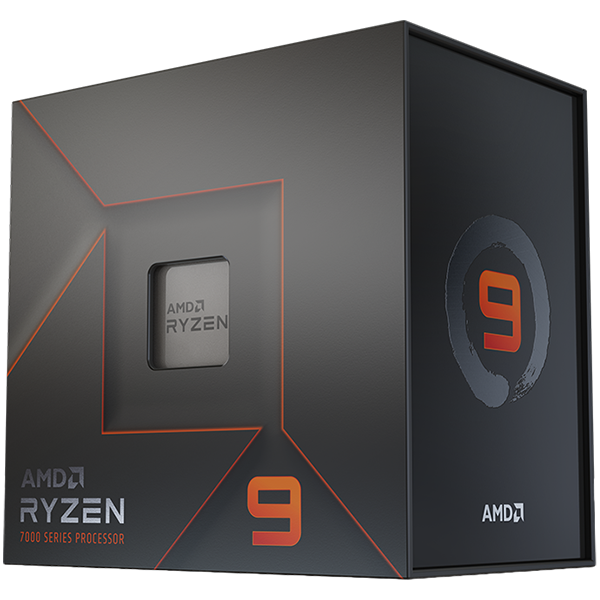 AMD CPU Desktop Ryzen 9 12C/24T 7900X (4.7/5.0GHz Boost,76MB,170W,AM5) box, with Radeon Graphics [1]