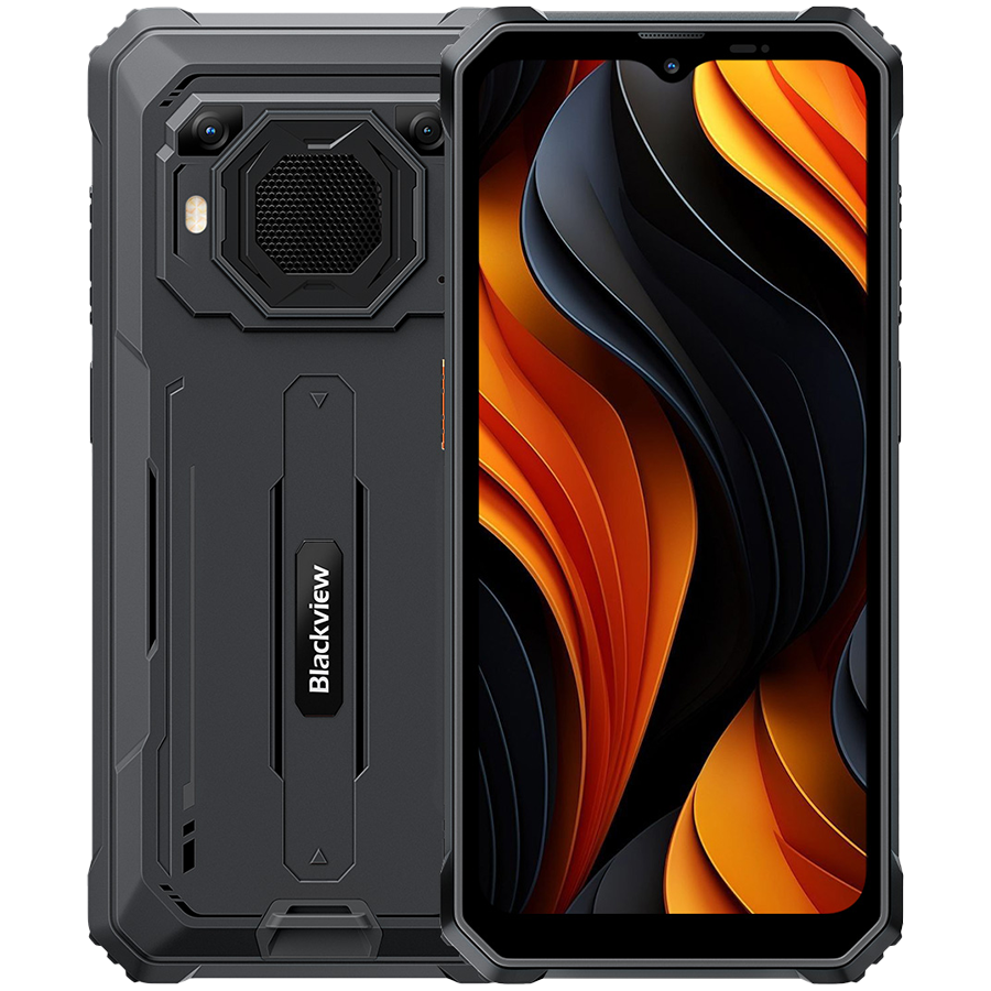 Blackview BV6200 Plus LTE 6.56" HD+IPS 720x1612 90Hz 8+256GB Unisoc T606 Octa-core 1.6GHz CAM Front 13MP Rear 16+2MP IP68/IP69K/MIL-STD-810H NFC Fingerprint 11000mAh NO Charger Android 14 Black [1]