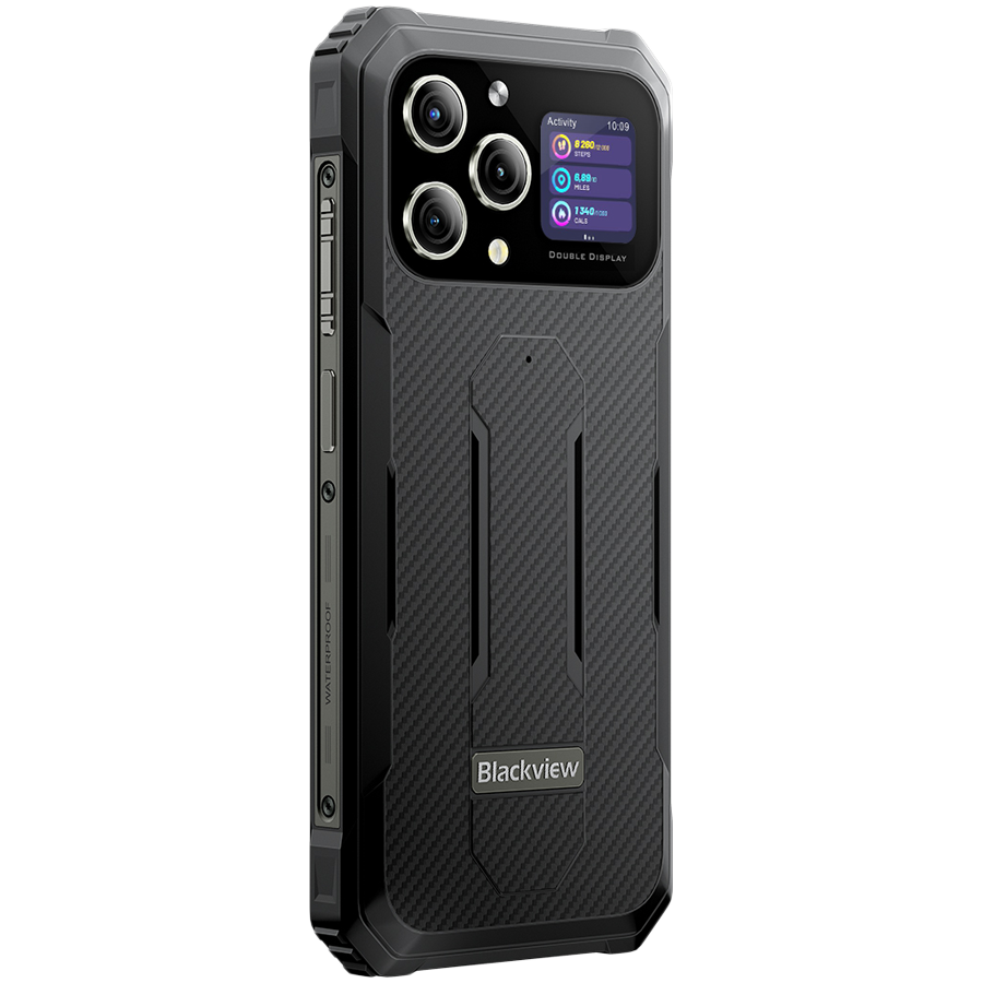 Blackview Rugged BL8000 12GB/512 GB,6.78+1.32 Inch Dual-screen FHD IPS Incell 1080*2460 120Hz Gorilla Glass 5, MT6877TT Octa-core 2.6GHz, 16MP Front/50MP Main/8 MP Wide-Angle, IP68 & IP69K & MIL-STD-8 [5]