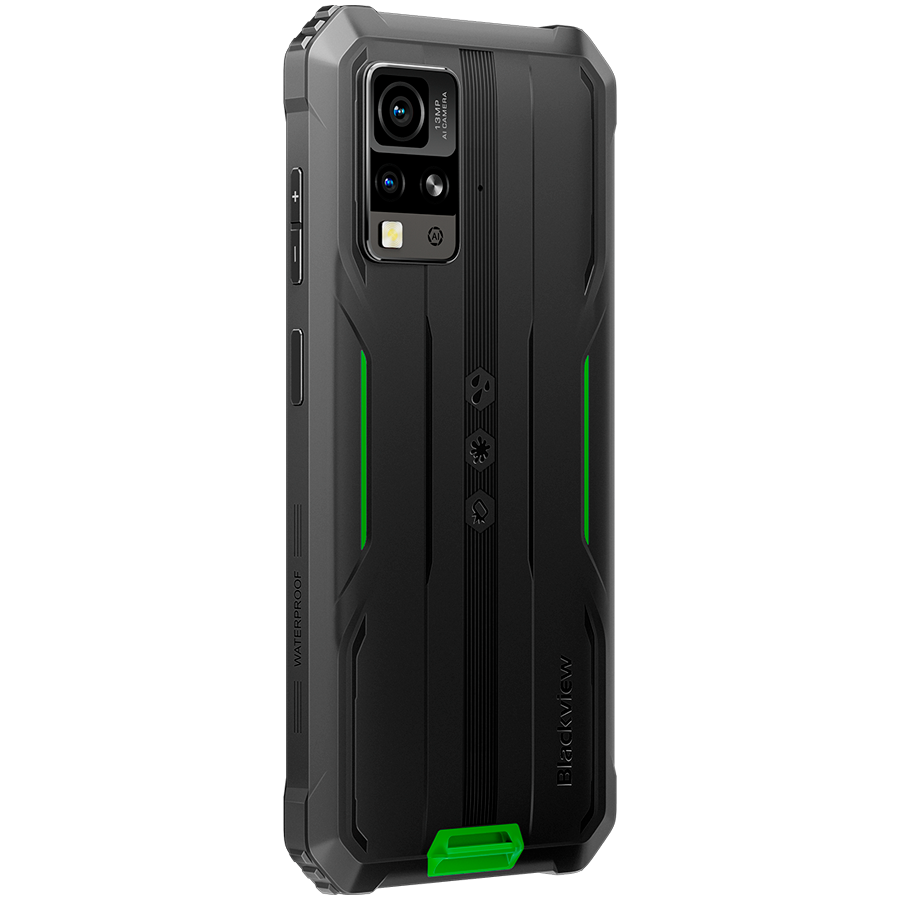 Blackview Rugged BV4800Pro LTE 6.56" HD+IPS 720x1612 60Hz GORILLA GLASS 5 T606 Octa-core 1.6GHz 4GB/128GB CAM Front 8MP Rear 16MP+2MP 5180mAh Android 15 5180mAh NO Charger Green [5]