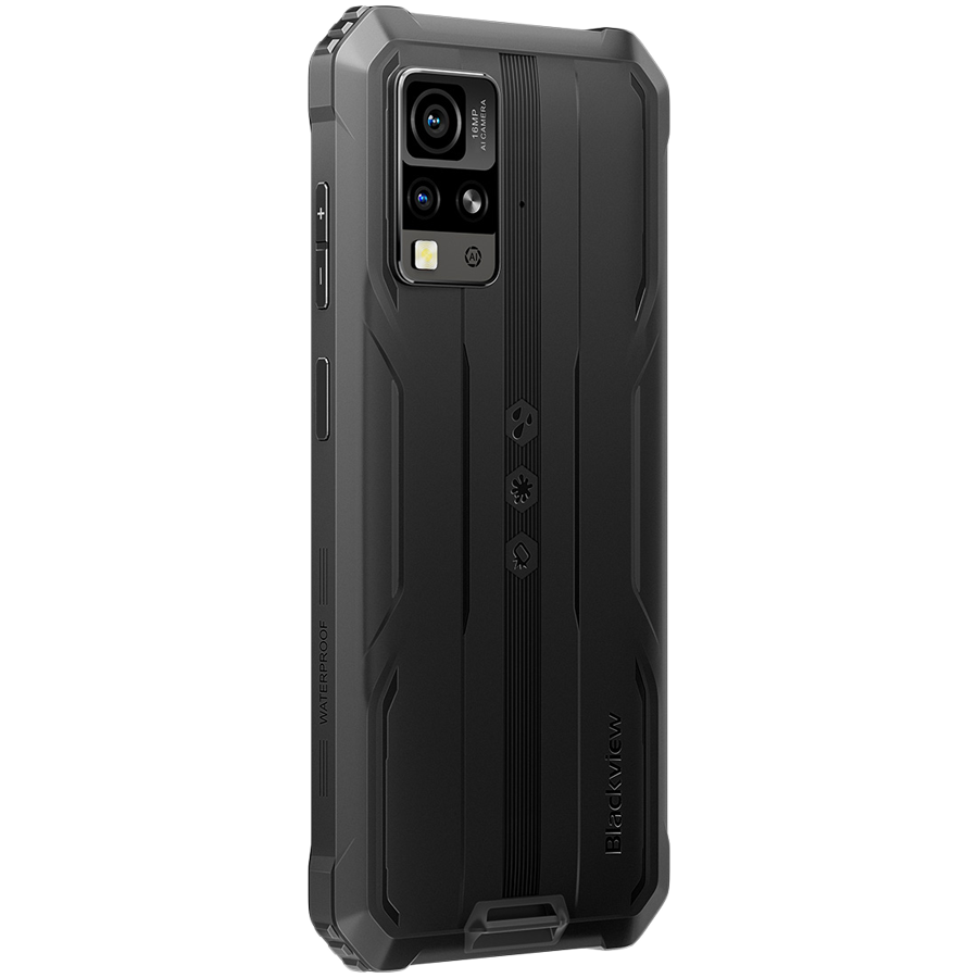 Blackview Rugged BV4800SE LTE 6.56" HD+IPS 720x1612 90Hz 4Gb+64Gb UMS9320E Octa-Core 1.8GHz CAM Front 8MP Rear 16MP+2MP NFC 5100mAh NO Charger Android 15 Black [6]