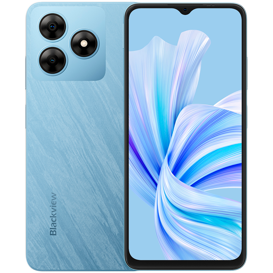 Blackview WAVE 8C LTE 6.56" LTE HD IPS 720x1612 60Hz 2+64GB T603 1.6GHz CAM 8MP/13MP 5000mAh Android 14GO Dawn Blue [1]