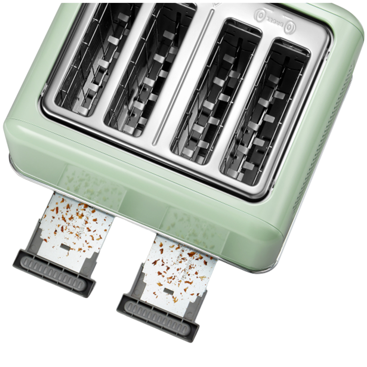 BUYDEEM 4 Slice Toaster, model DT640E, color Cozy Greenish, EU [5]