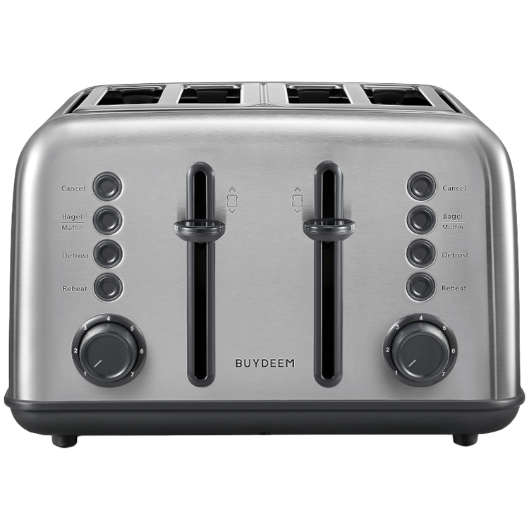 BUYDEEM 4 Slice Toaster, model DT640E, color Stainless Stell, EU [1]