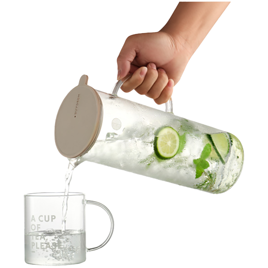 BUYDEEM Beverage glass jug 1200 ml, model CD2003 [4]