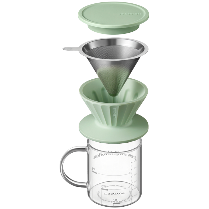 BUYDEEM Coffee filter, model CD1024, color Cozy Greenish [5]