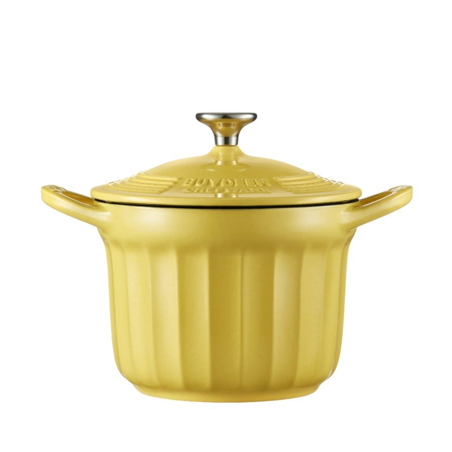 BUYDEEM Enameled Cast Iron Dutch Oven, model CP541, color Mellow Yellow [1]