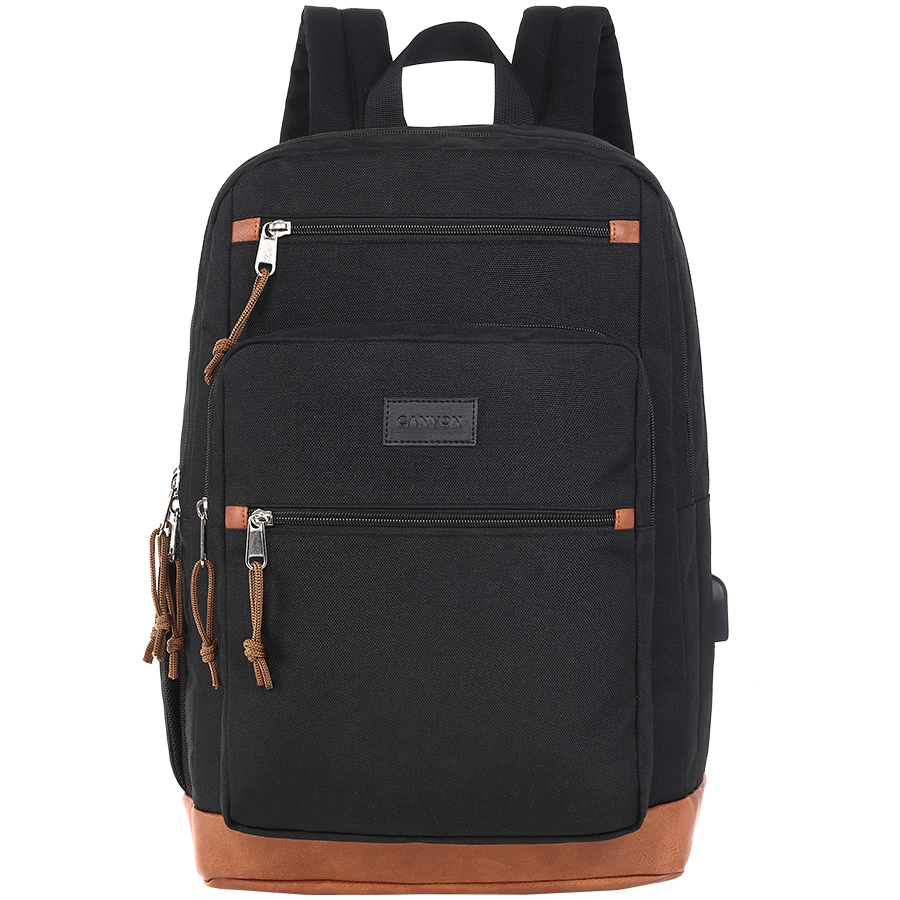 CANYON BPS-5, Laptop backpack for 15.6 inch450MMx310MM x 160MMExterior materials: 90% Polyester+10%PUInner materials:100% Polyester [1]