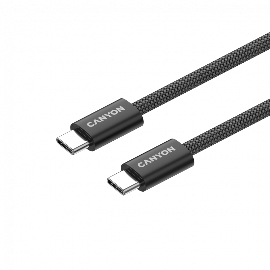 CANYON cable OnWire 60MG C-C 60W Magnet Braided 1m Black [3]