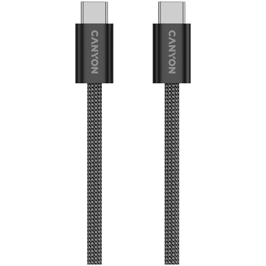 CANYON cable OnWire 60MG C-C 60W Magnet Braided 1m Black [1]
