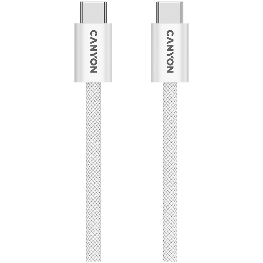 CANYON cable OnWire 60MG C-C 60W Magnet Braided 1m White [1]