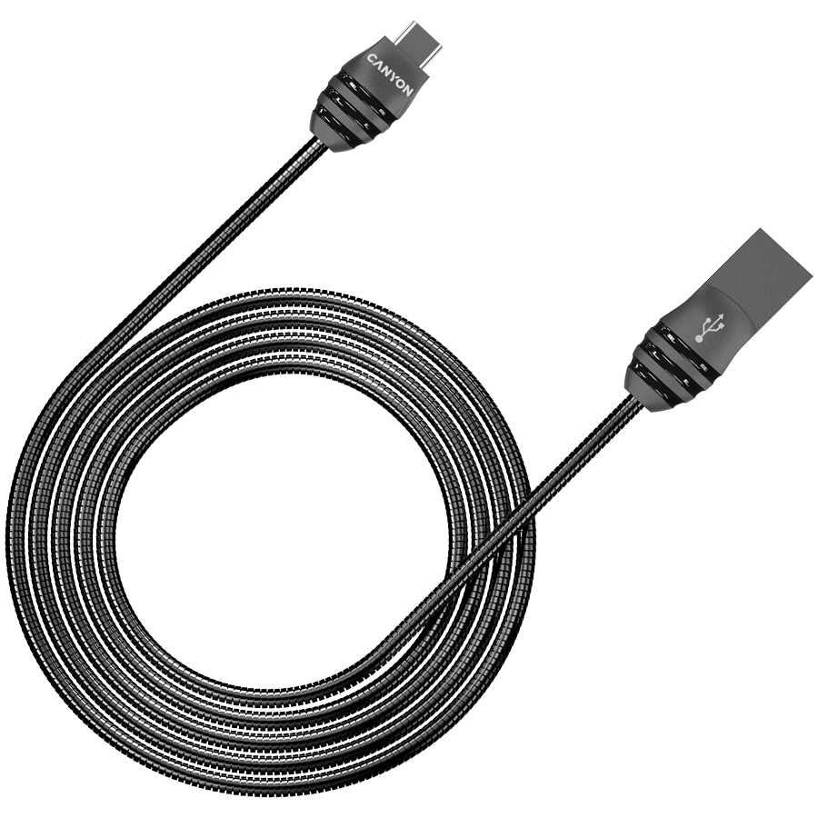 CANYON cable UC-5 USB-C 10W 1m Dark Grey [1]