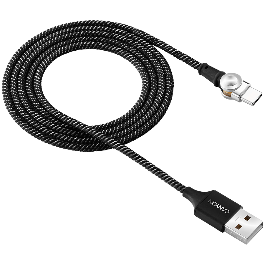 CANYON cable UC-8 A-C Magnetic 10W 1m Black [3]