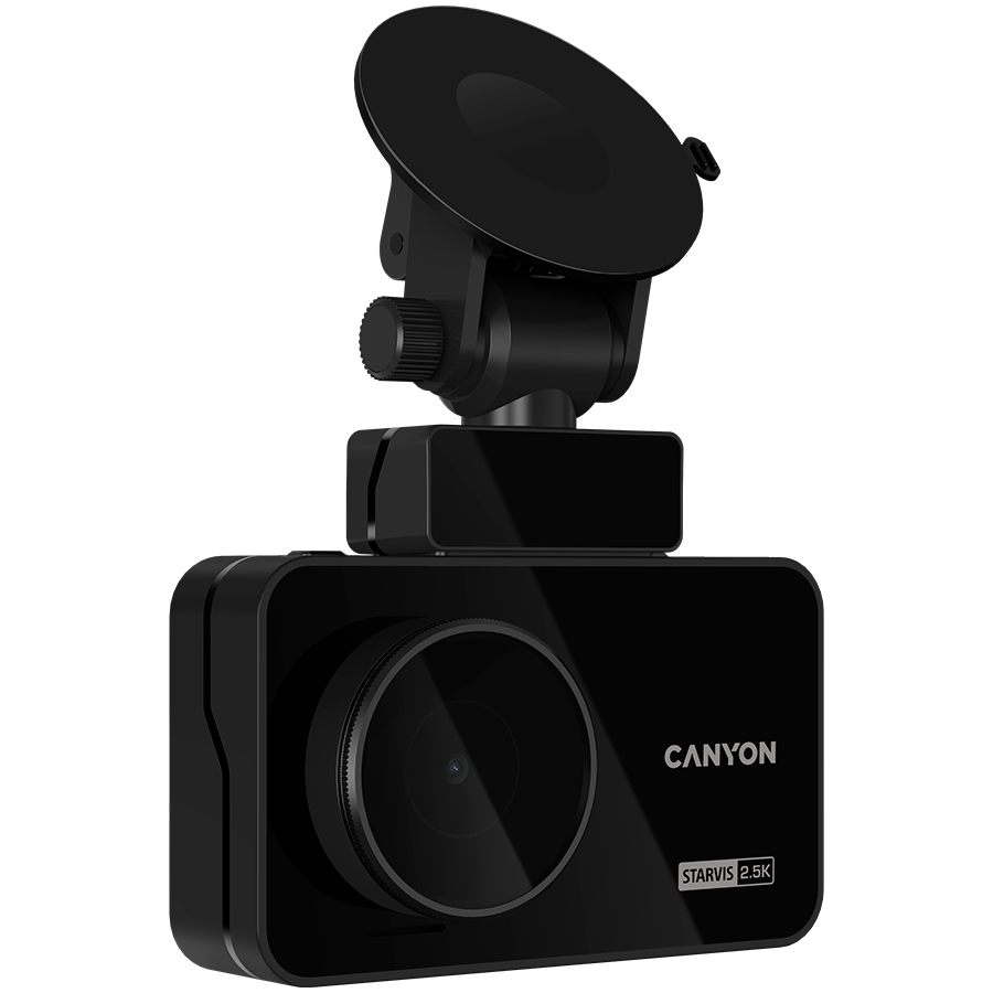 CANYON car recorder DVR25GPS WQHD 2.5K 1440p Wi-Fi GPS Black [8]