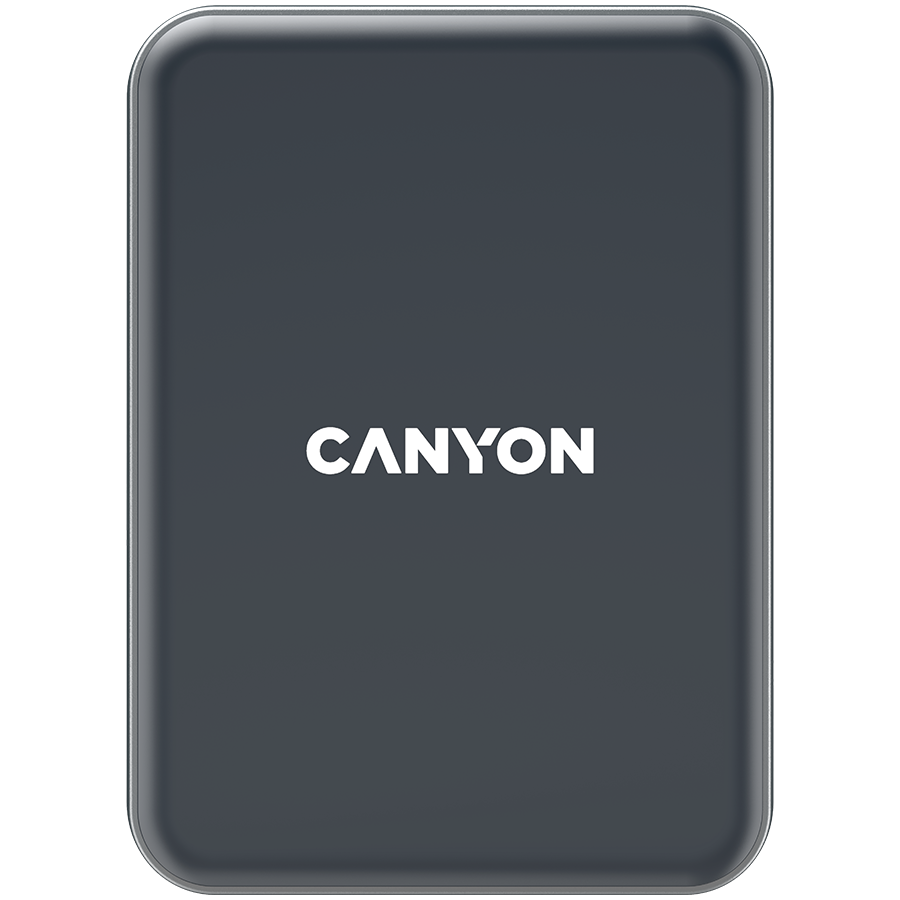 CANYON CH-15, Car holder and wireless charger MegaFix, C-15, 15W, Input: USB-C: 5V/2A, 9V/3A; Output: 5W, 7.5W, 10W, 15W;89*65*12mm,0.195kg,black [1]