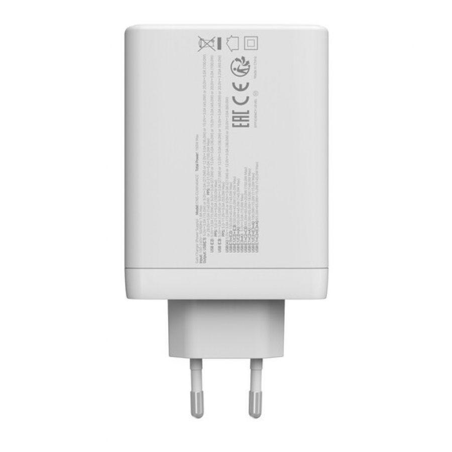 CANYON charger CU140ACC GaN 150W 3xPD 1xQC EU White [3]