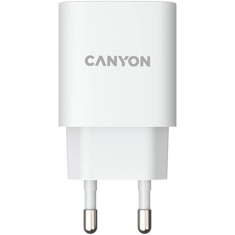 CANYON charger H-18-01 QC 3.0 18W USB-A White [1]