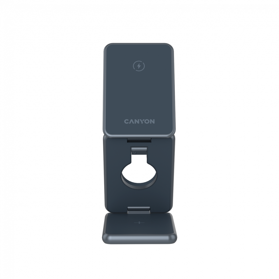 CANYON Foldable wireless charger OnCharge 309 15W 3in1 Metal [5]