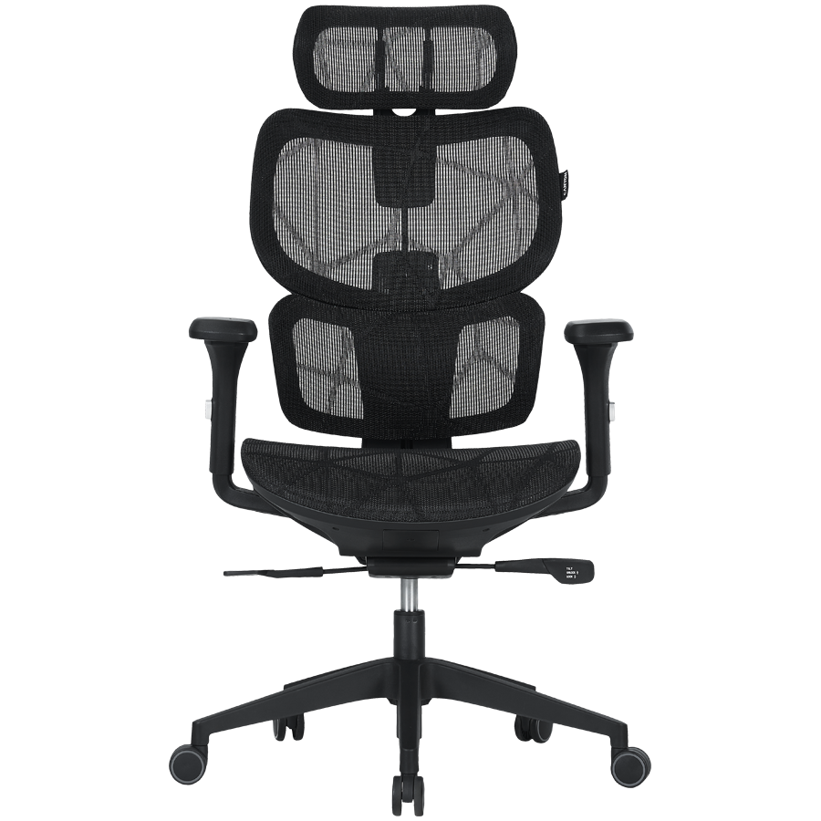 CANYON gaming chair Ventra MOCH01 Mesh Black [1]