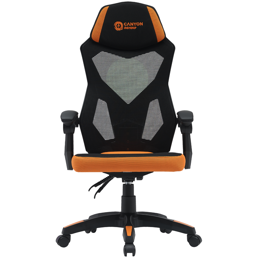 CANYON gaming chair Wave MCH02 Mesh Black Orange [1]