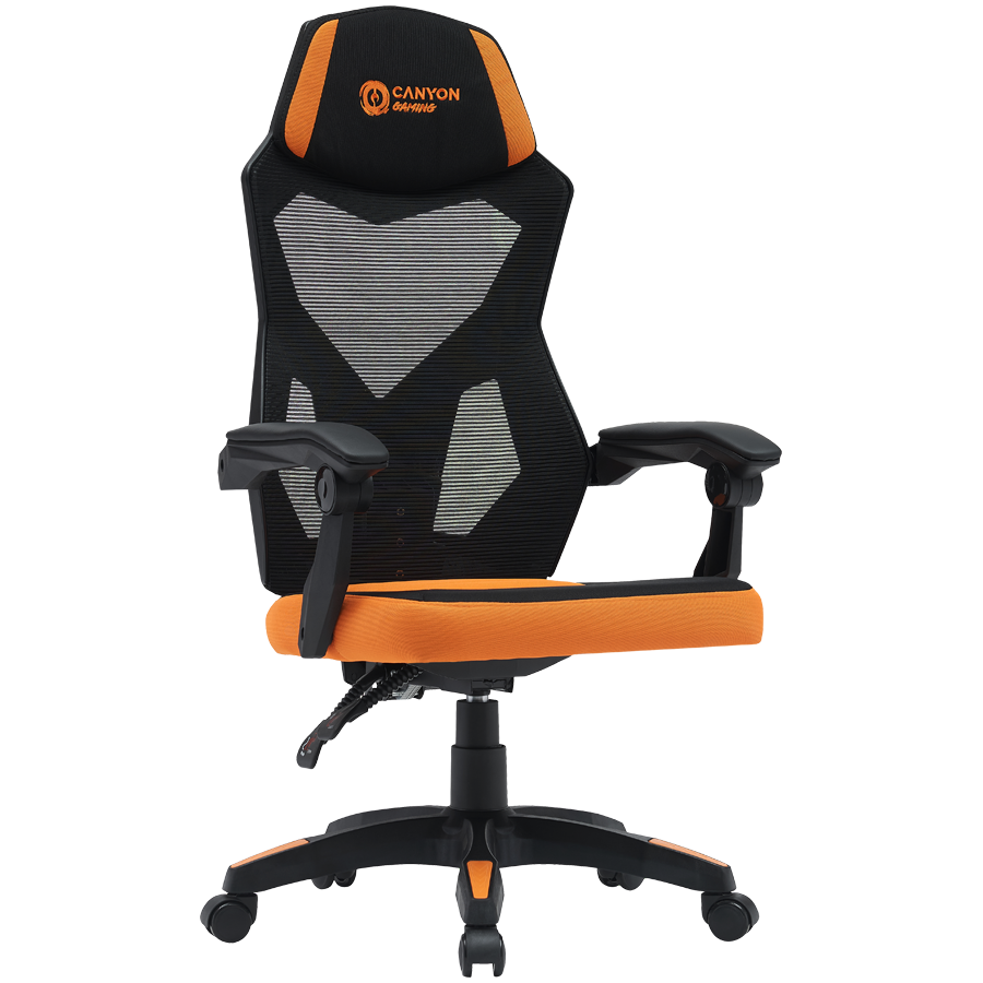 CANYON gaming chair Wave MCH02 Mesh Black Orange [2]