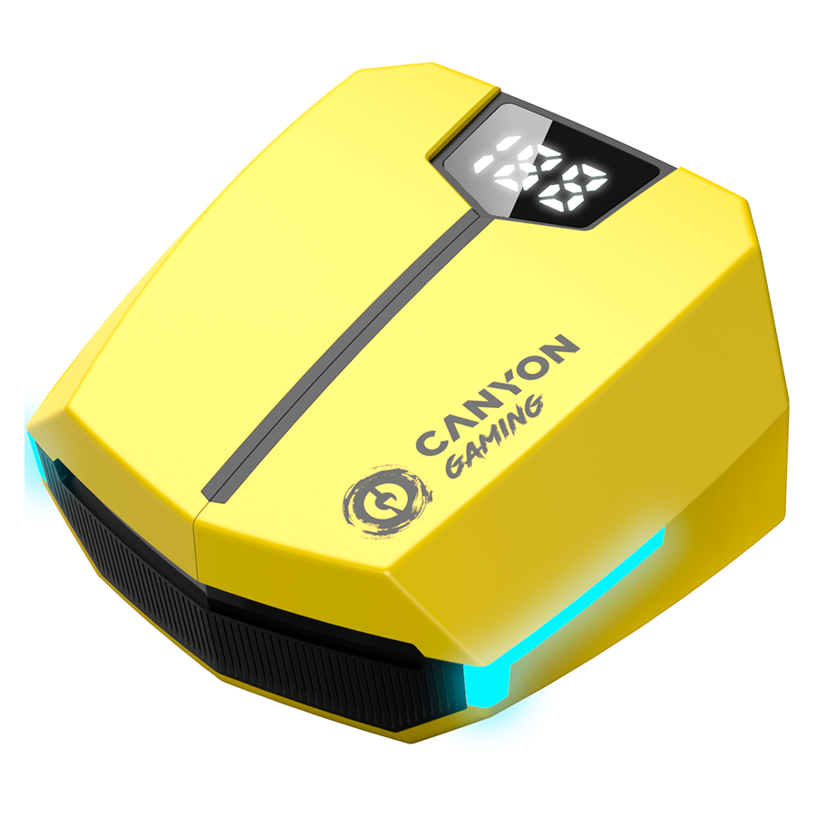 CANYON headset Doublebee GTWS-2 Gaming Yellow [1]