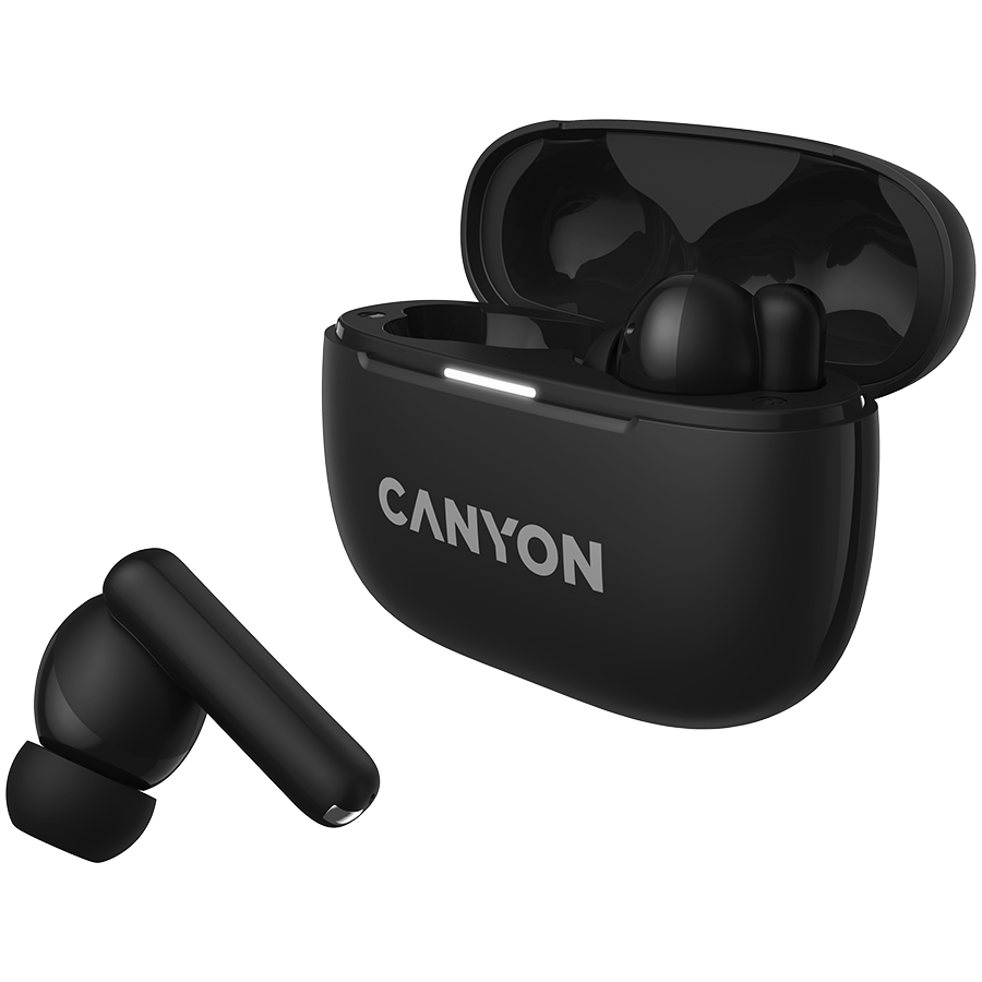 CANYON headset OnGo TWS-10 ANC+ENC Black [4]