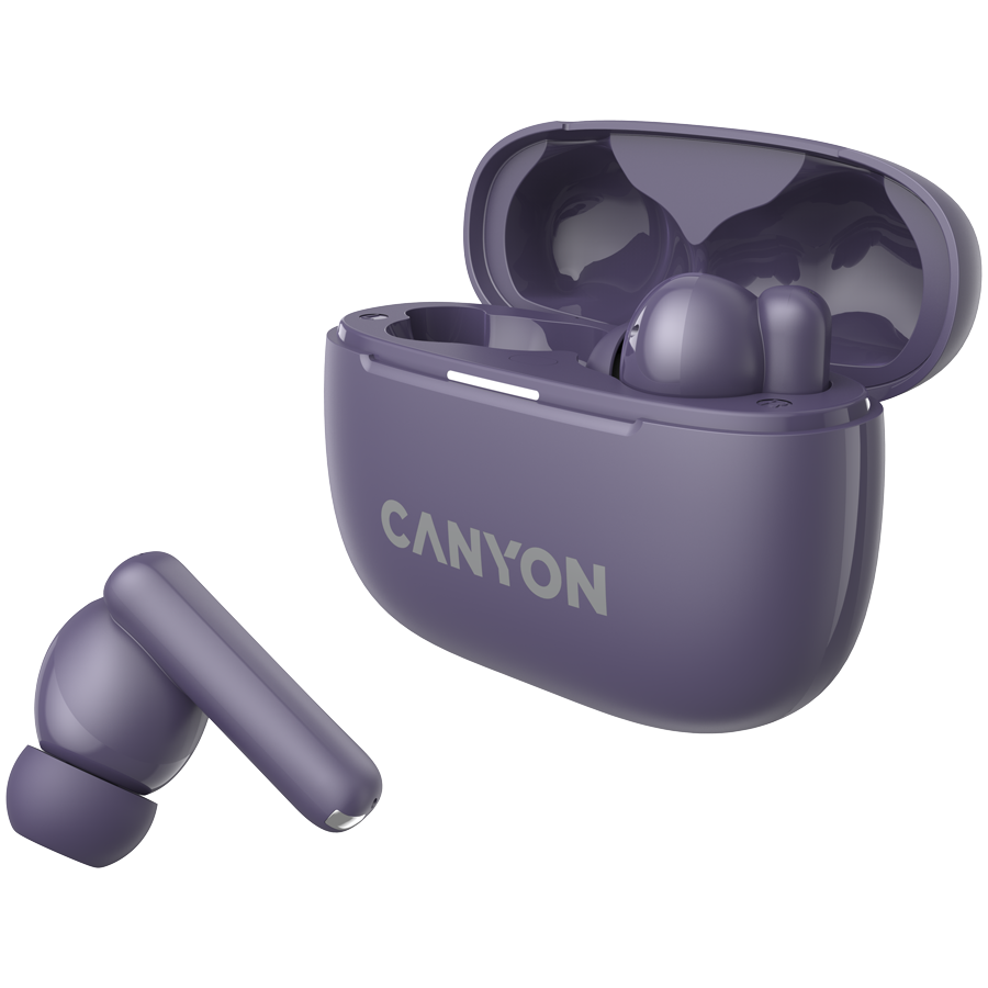 CANYON headset OnGo TWS-10 ANC+ENC Purple [5]