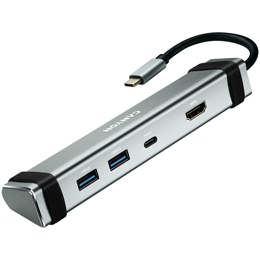 CANYON hub DS-3 4in1 USB-C Space Grey [3]