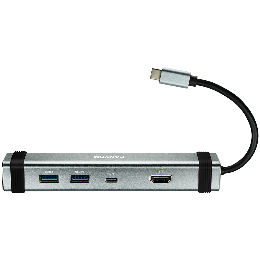 CANYON hub DS-3 4in1 USB-C Space Grey [1]