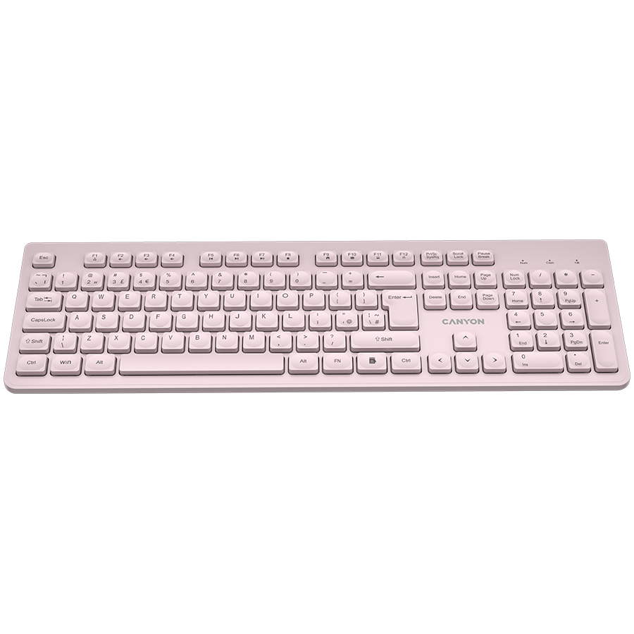 CANYON keyboard HKB-W01 UK/US AAA Wireless Beige [2]