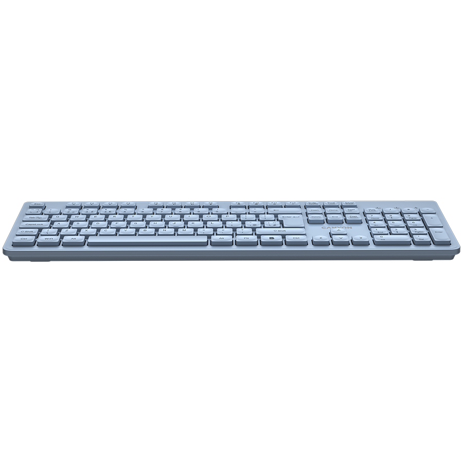 CANYON keyboard HKB-W01 UK/US AAA Wireless Blue [3]