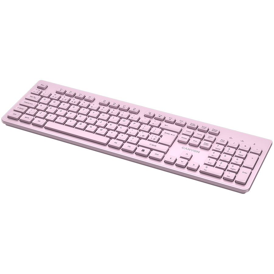CANYON keyboard HKB-W01 UK/US AAA Wireless Pink [4]