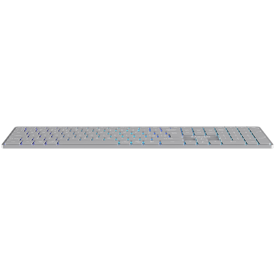 CANYON keyboard HKB-W11 UK/US RGB Dual Mode Wireless Grey [3]