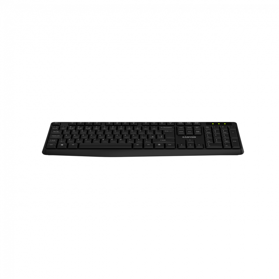CANYON keyboard KB-W01 EN Wireless Black [4]