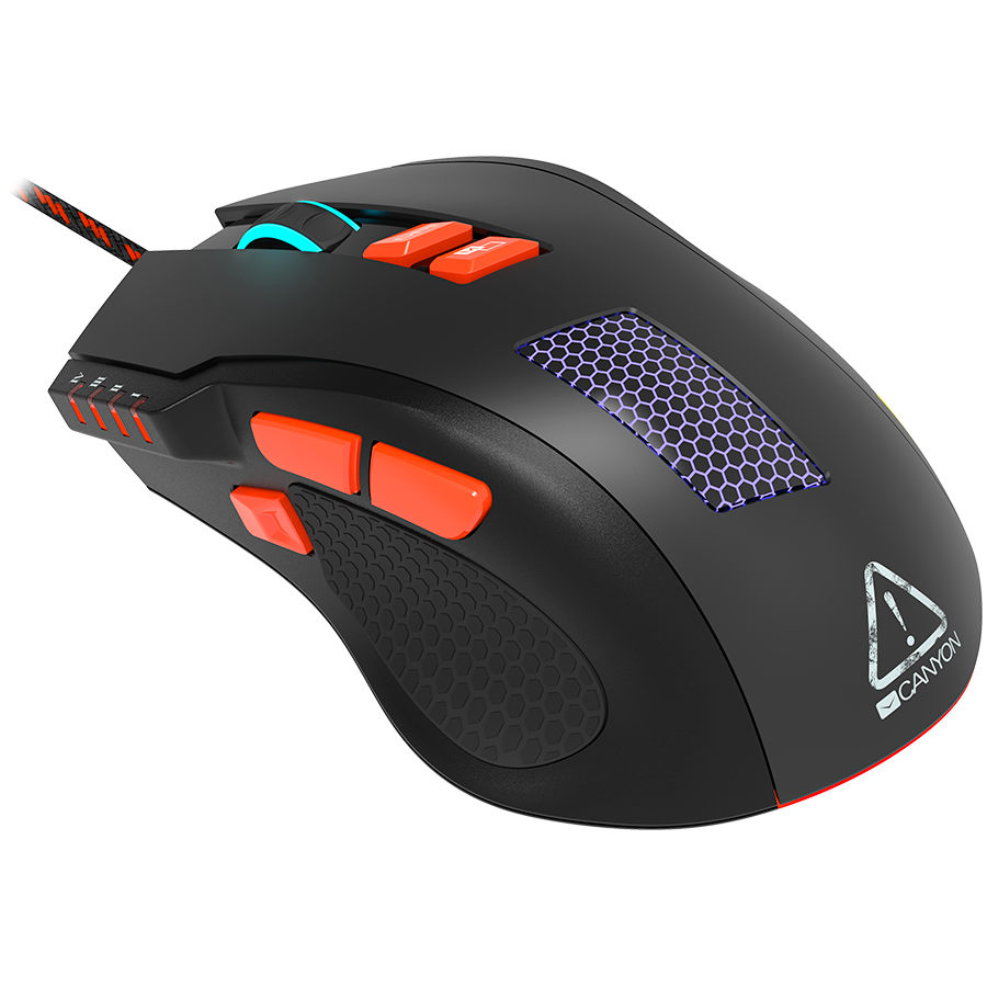 CANYON mouse Corax GM-5N RGB 8buttons Wired Black [2]