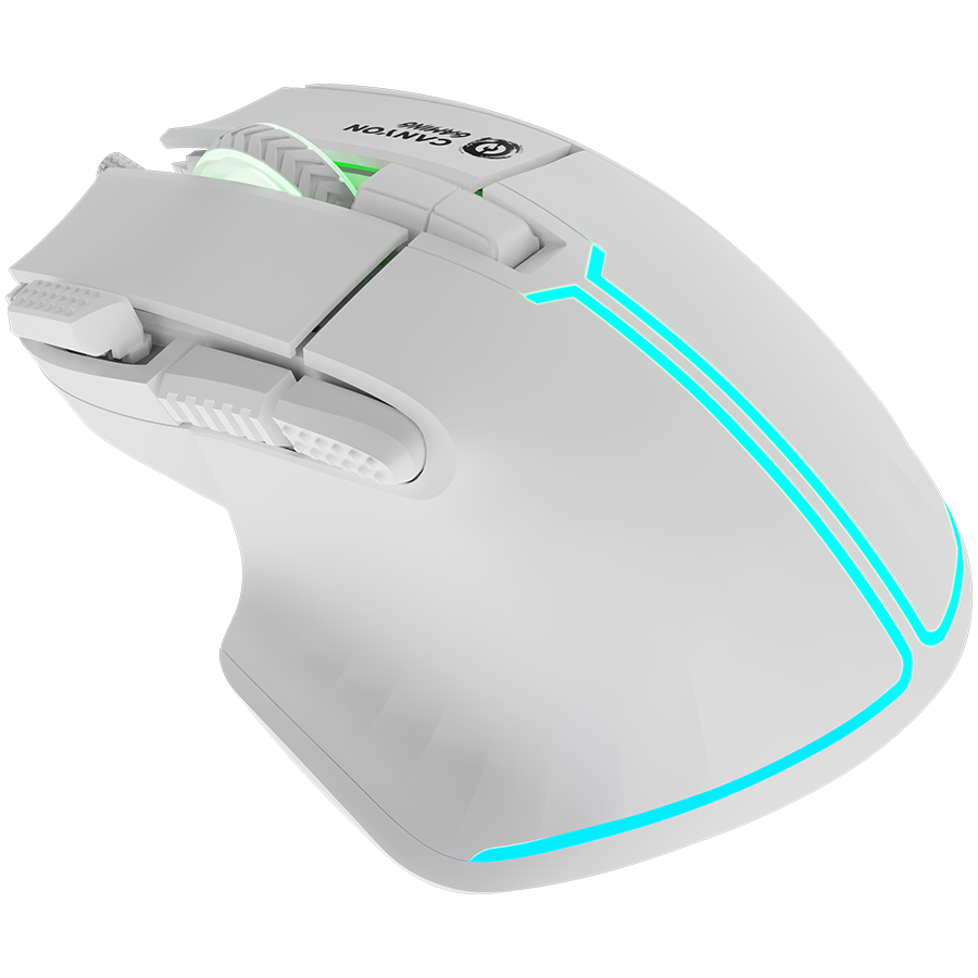 CANYON mouse Fortnax GM-636 RGB 9buttons Wired White [2]