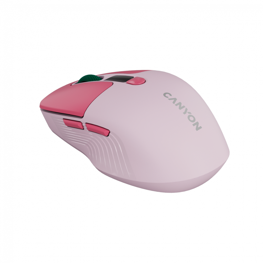 CANYON mouse MW-26 LCD Silent Dual Mode Wireless Pink [5]