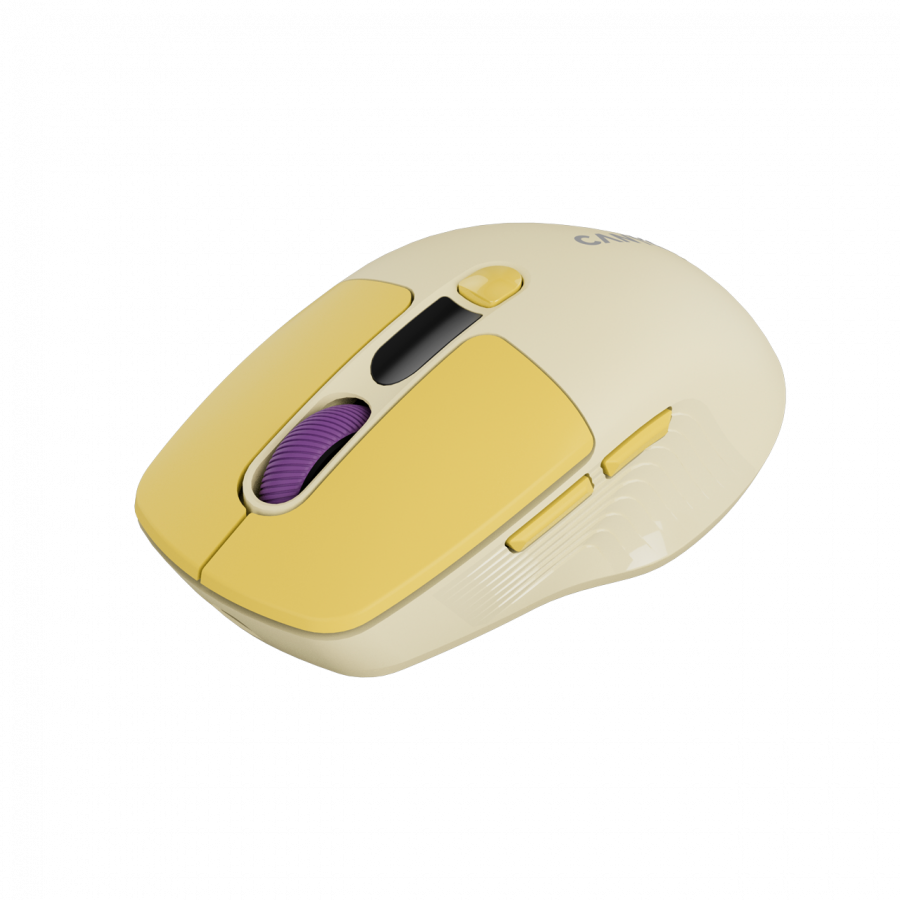 CANYON mouse MW-26 LCD Silent Dual Mode Wireless Yellow [2]