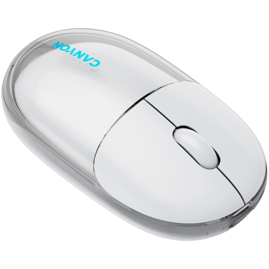 CANYON mouse OnClick 24 BT/ Wireless Transparent/White [8]
