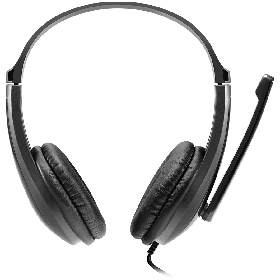 CANYON PC headset HSC-1 PC Mic Flat 2m Black [2]