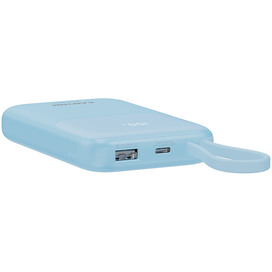 CANYON power bank OnPower 101 built-in cable 10000 mAh PD22.5W Blue [5]