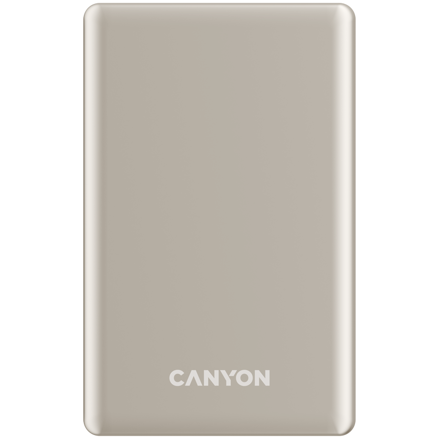CANYON power bank OnPower 510 slim Magnetic 10000 mAh PD20W Beige [1]