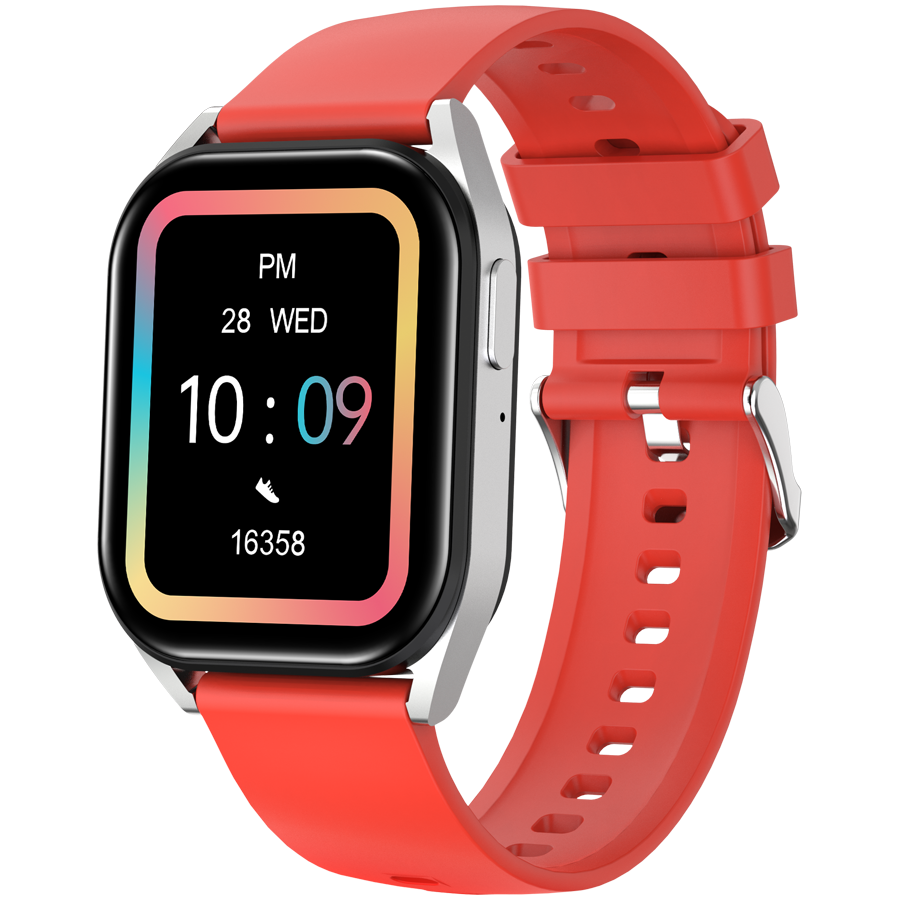 CANYON smart watch Chatter SW-58 BT-CALL Silver Red [3]