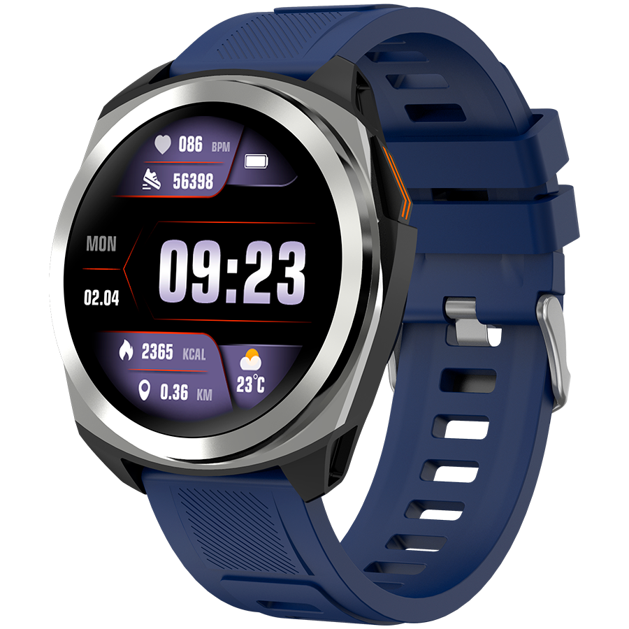 CANYON smart watch Maveric SW-83 GPS Silver Blue [1]