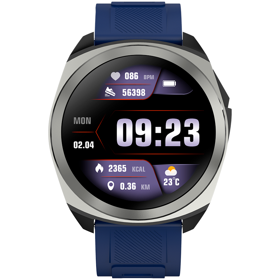 CANYON smart watch Maveric SW-83 GPS Silver Blue [2]